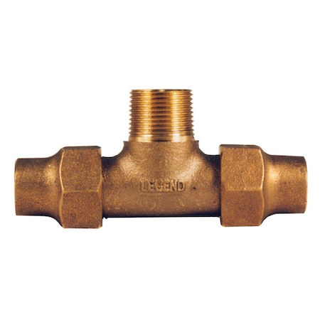 Legend Valve 1" T4430NL FL x FL x M TEE 313-365NL